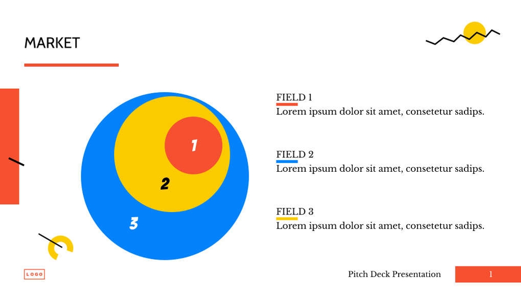 Free presentation startup pitch deck template