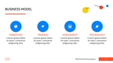 Free presentation startup pitch deck template