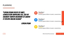 Free presentation startup pitch deck template