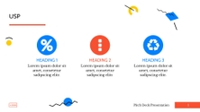 Free presentation startup pitch deck template
