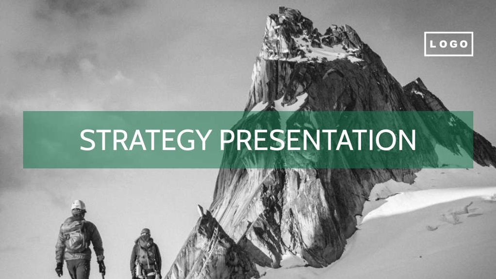 Free presentation strategy template