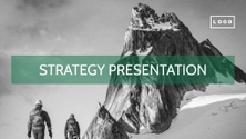 Free presentation strategy template