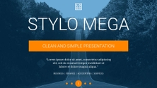 Free presentation stylo template