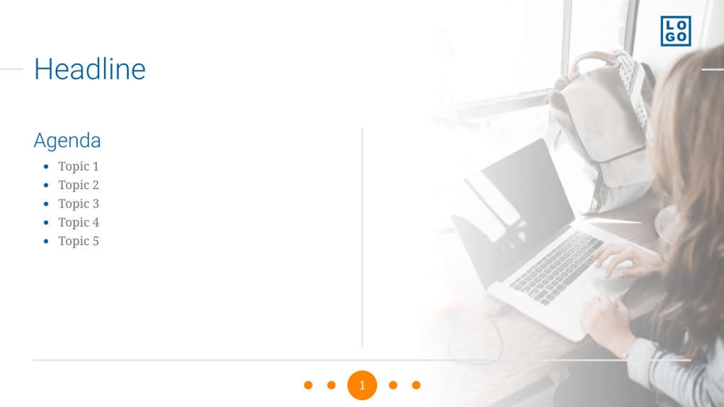 Free presentation stylo template