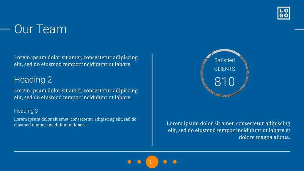 Free presentation stylo template