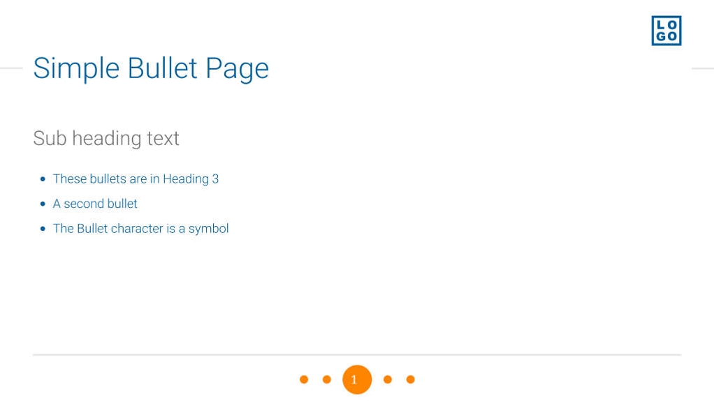 Free presentation stylo template
