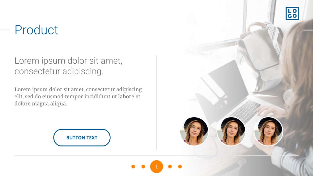 Free presentation stylo template