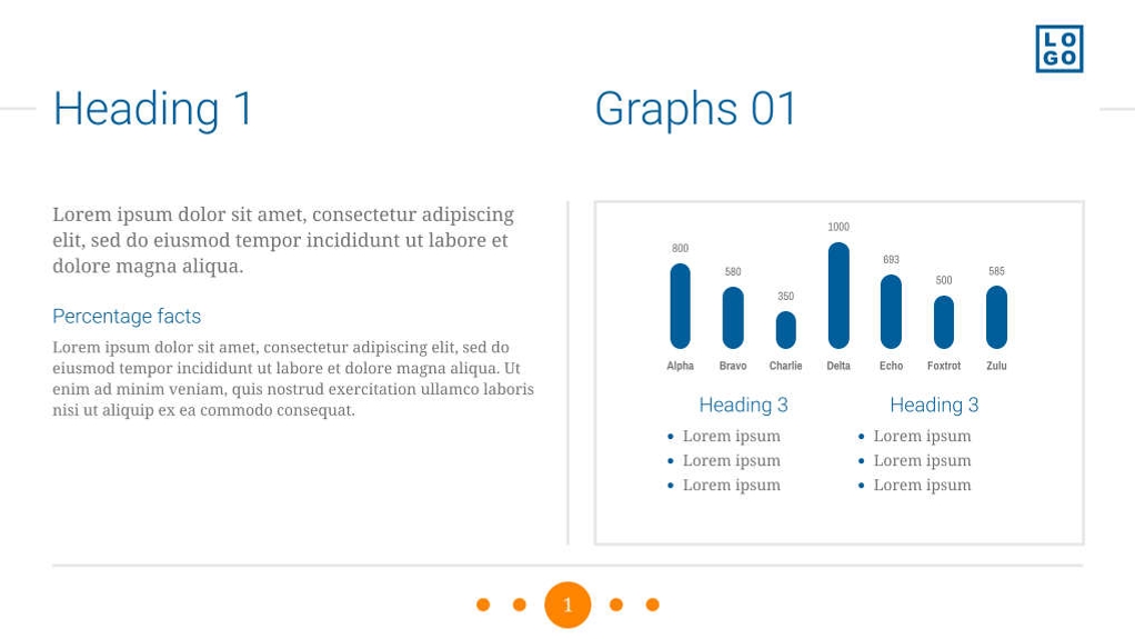 Free presentation stylo template