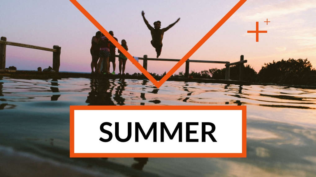 Free presentation summer template
