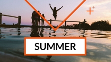 Free presentation summer template