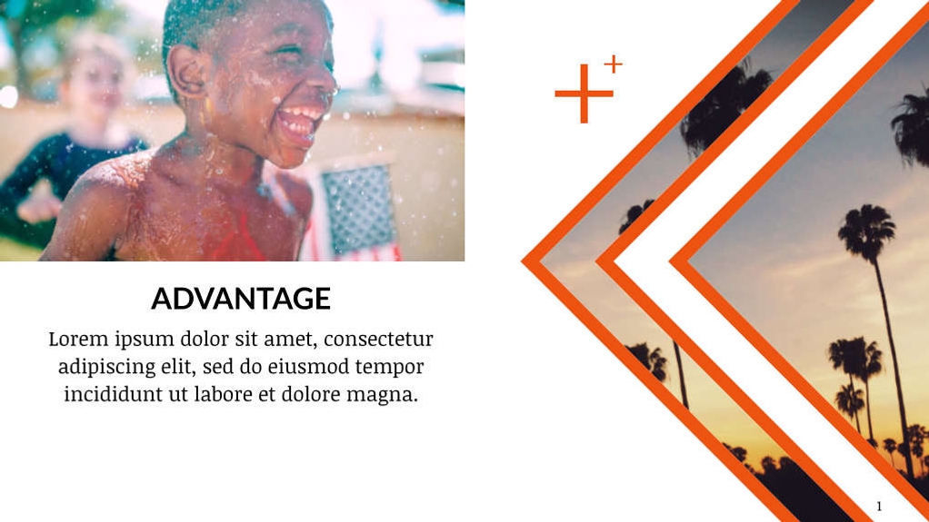 Free presentation summer template