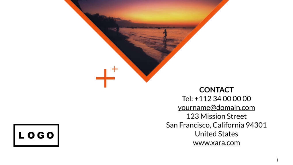 Free presentation summer template