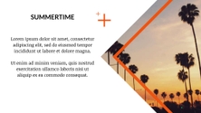 Free presentation summer template