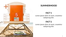Free presentation summer template