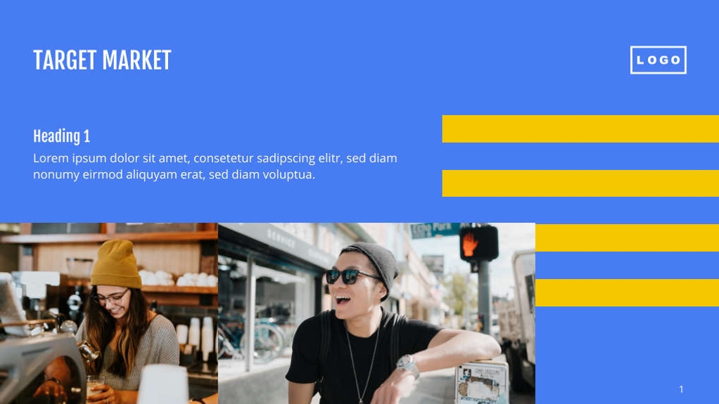 Free presentation the shop template