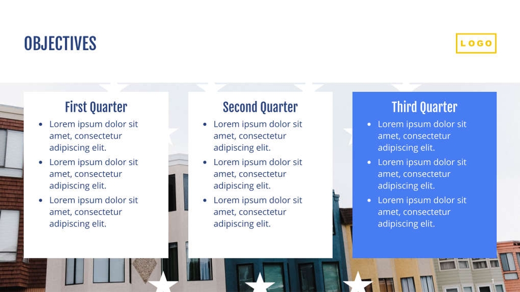 Free presentation the shop template