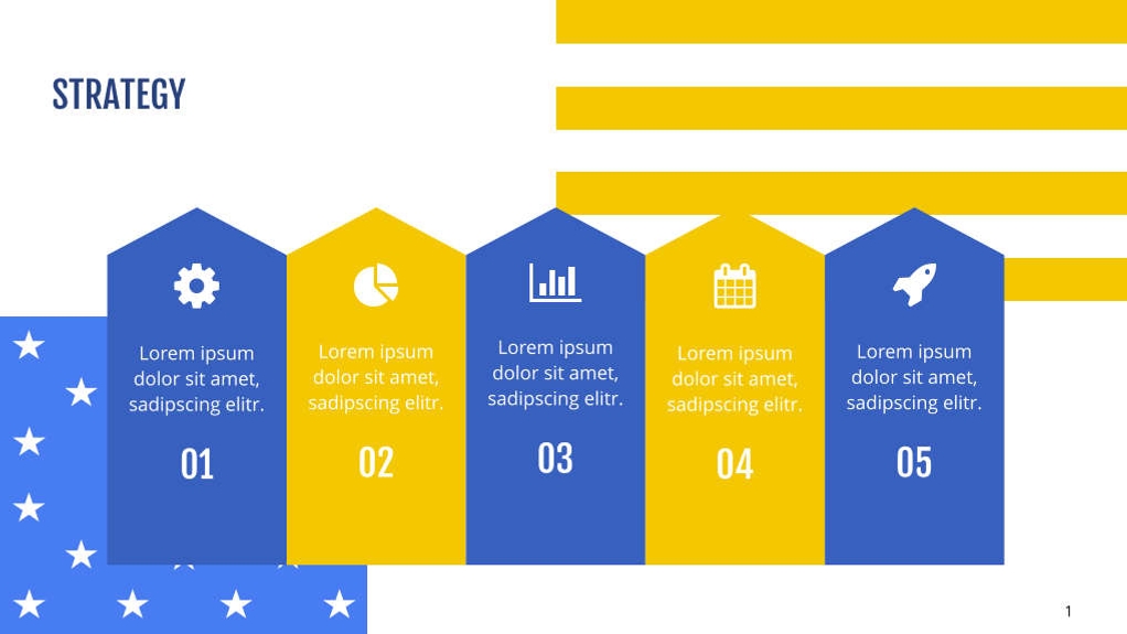 Free presentation the shop template