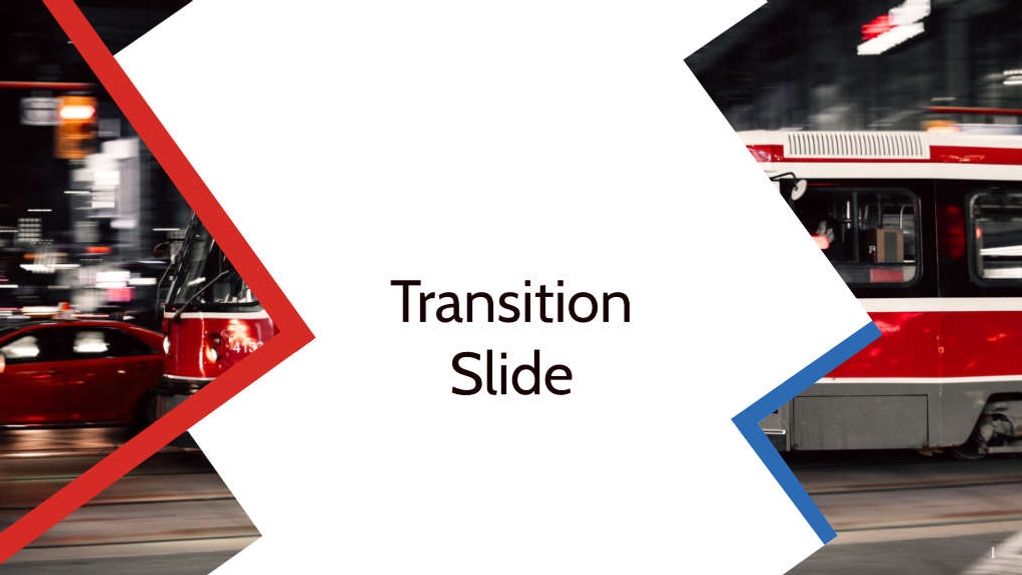 Free presentation transport template