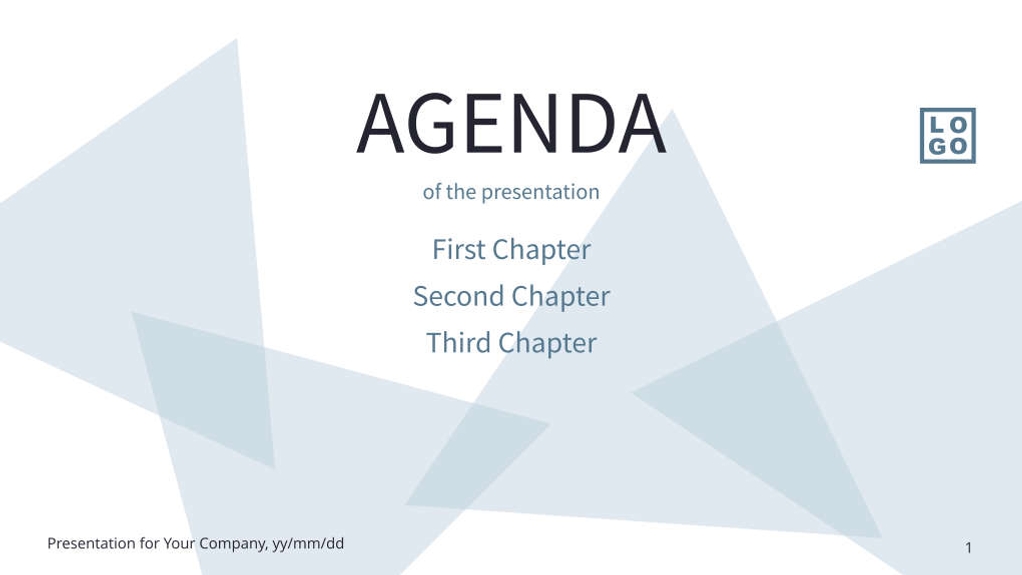 Free presentation travel template