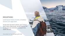 Free presentation travel template