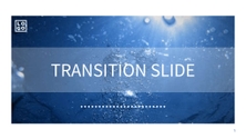 Free presentation water template