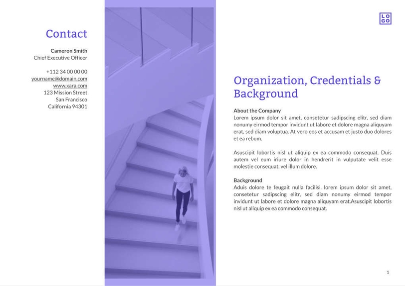Free proposal architecture template