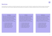 Free proposal architecture template