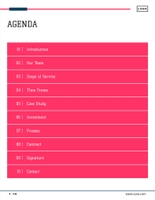 Free proposal data analytics template