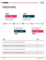 Free proposal data analytics template