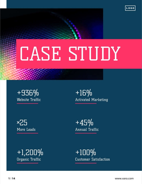 Free proposal data analytics template
