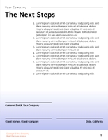 Free proposal digital consulting template