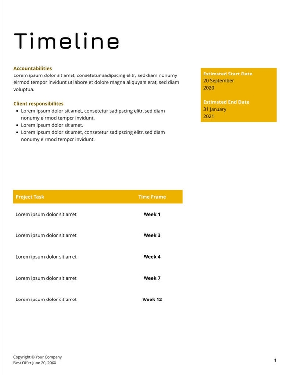 Free proposal hr strategy template