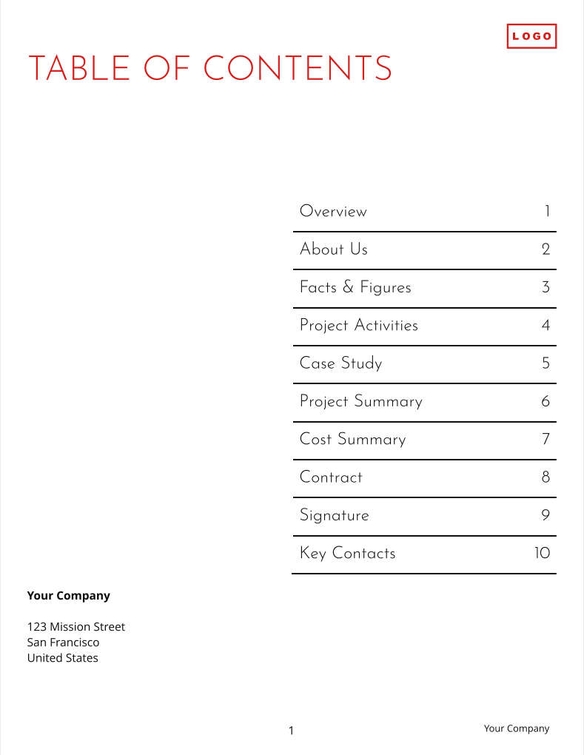 Free proposal it expert template