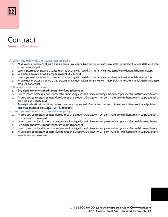 Free proposal digital marketing template
