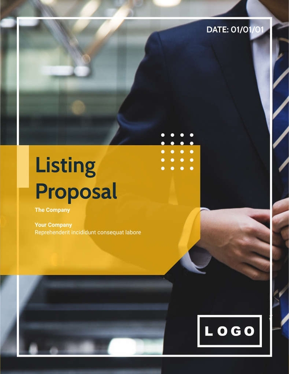 Free proposal modern template