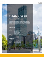 Free proposal modern template