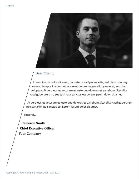 Free proposal resource management template