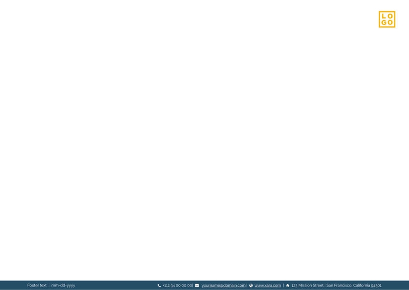 Free proposal security template