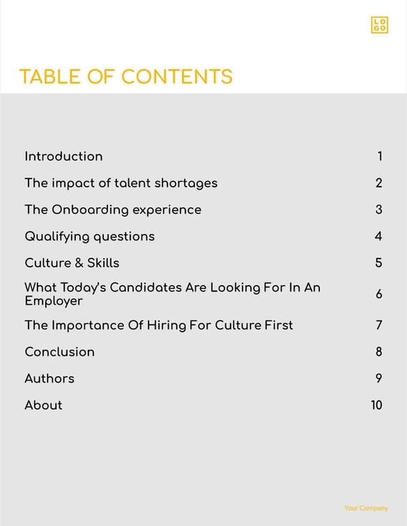 Free berichte – hr trends template