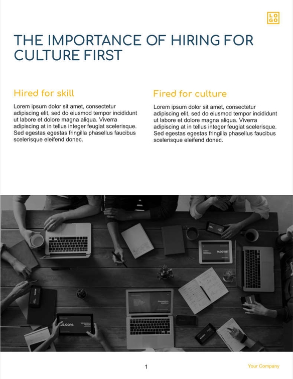 Free berichte – hr trends template