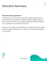 Free berichte – storytelling template