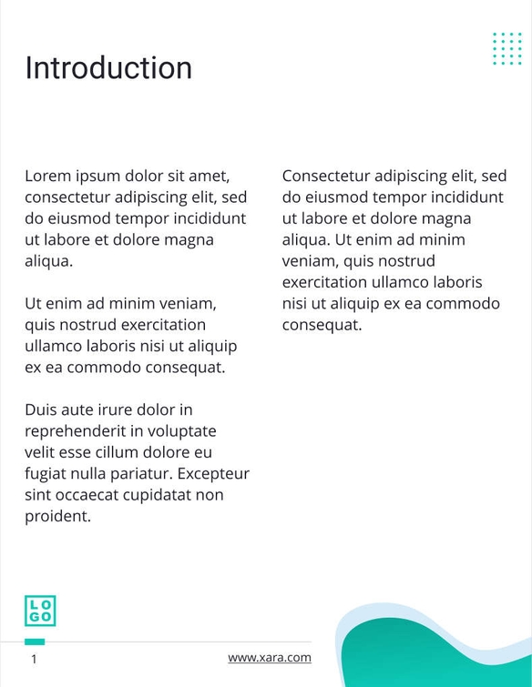 Free berichte – storytelling template