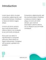 Free berichte – storytelling template