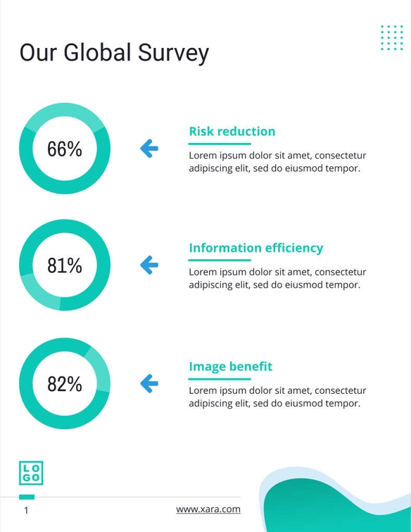 Free berichte – storytelling template