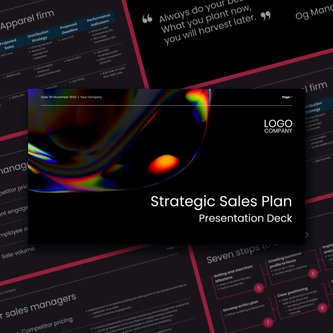 Free strategy & planning template