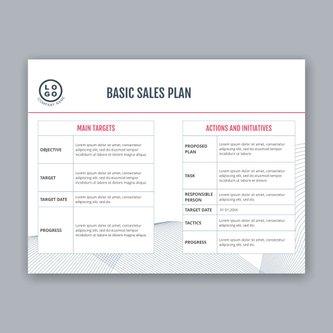Free strategy & planning template