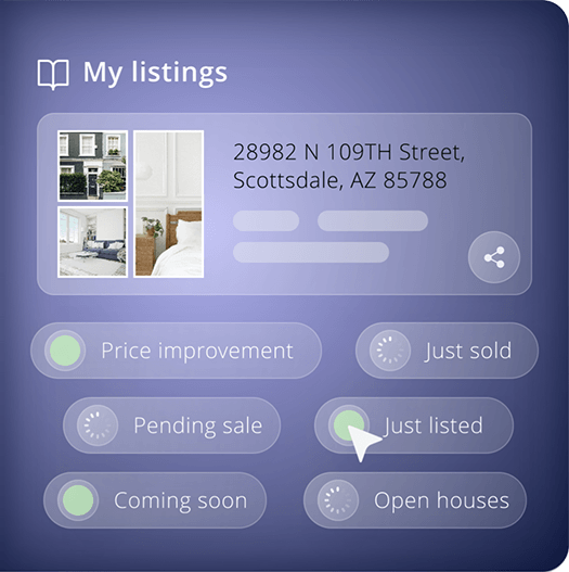 My listings