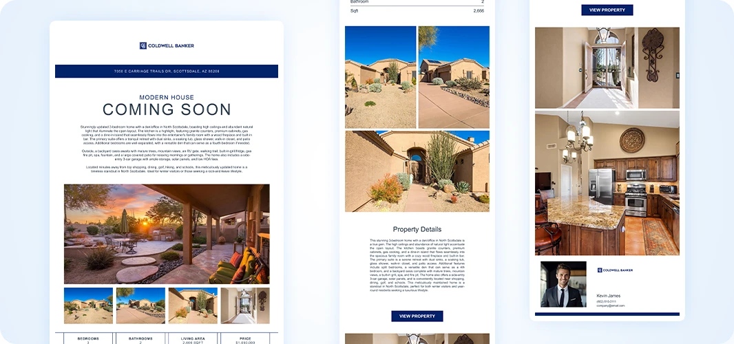 coming soon email classic