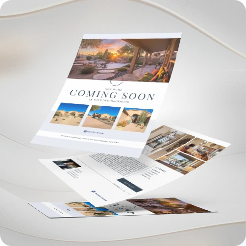 coming soon luxury flyer