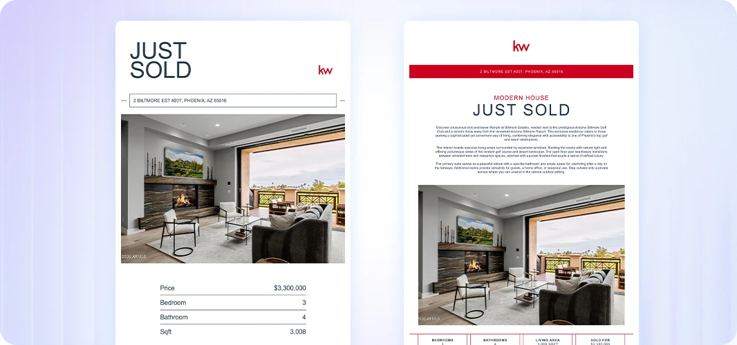 just sold modern email